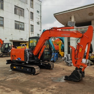 Hitachi ZX60 Mini Hydraulic Excavator Original Factory Paint <b>Small</b> Construction Machinery For Earthmoving - Product Image 1