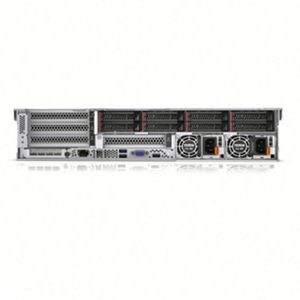 Servidor en rack SR655 V3 2U con procesador AMD EPYC de 4.ª generación, 12 ranuras DIMM TruDDR5, 3 bahías de disco de doble ancho para GPU con intercambio en caliente. - Product Image 2