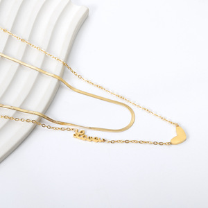 Collar de Mariposa Chapado en Oro, Cadena de Aleación de Zinc, Colgante, Joyería para Fiesta, Accesorio de Moda - Product Image 4