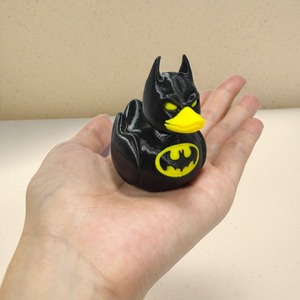 Figurines de super-héros en forme de canard imprimées en 3D, Batman, Deadpool, Iron Man, jouet créatif, décoration de bureau, ensemble de cadeaux de collection - Product Image 2