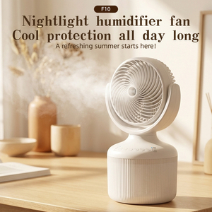 Portable USB Mini Cooling <strong>Fan</strong> Multifunction Rechargeable Air Humidification Spray <strong>Table</strong> <strong>Fan</strong> - Product Image 1