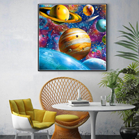 Peinture diamant classique DIY, Art diamant 30x40cm/12x16inch, Mosaïque ronde complète, Décoration murale paysagère, Kits d'art diamant créatifs en gros