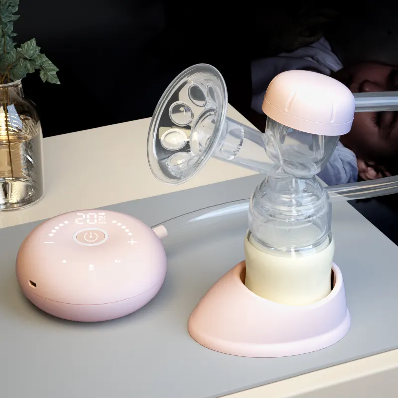 Fabrika OEM anne kullanım hizmeti dijital giyilebilir göğüs pompası s ücretsiz el taşınabilir göğüs pompası süt kupası elektrik