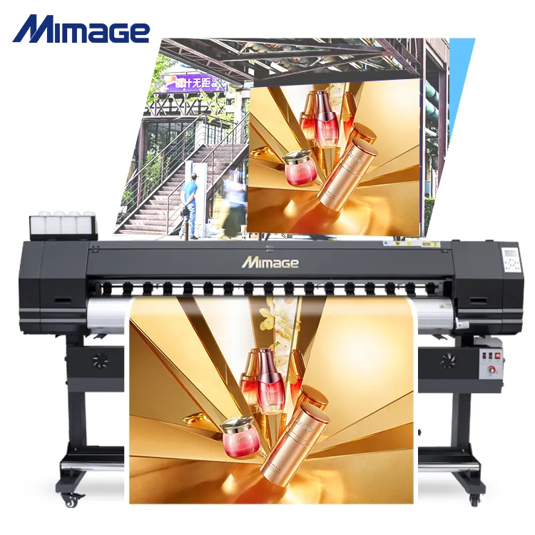 Nonair printer Mikage 1.6m 5 kaki sistem pengambilan untuk pencetak airbrush luar ruangan besar dengan xp600