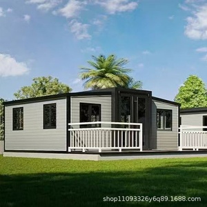 บ้านเคลื่อนที่แบบตู้คอนเทนเนอร์ข้ามพรมแดน บ้านสำเร็จรูปพร้อมอยู่อาศัย บ้านแบบกล่องสำหรับส่งออก ประกอบง่าย ถอดประกอบได้ บ้านแบบแผงเคลื่อนย้ายได้ - Product Image 1