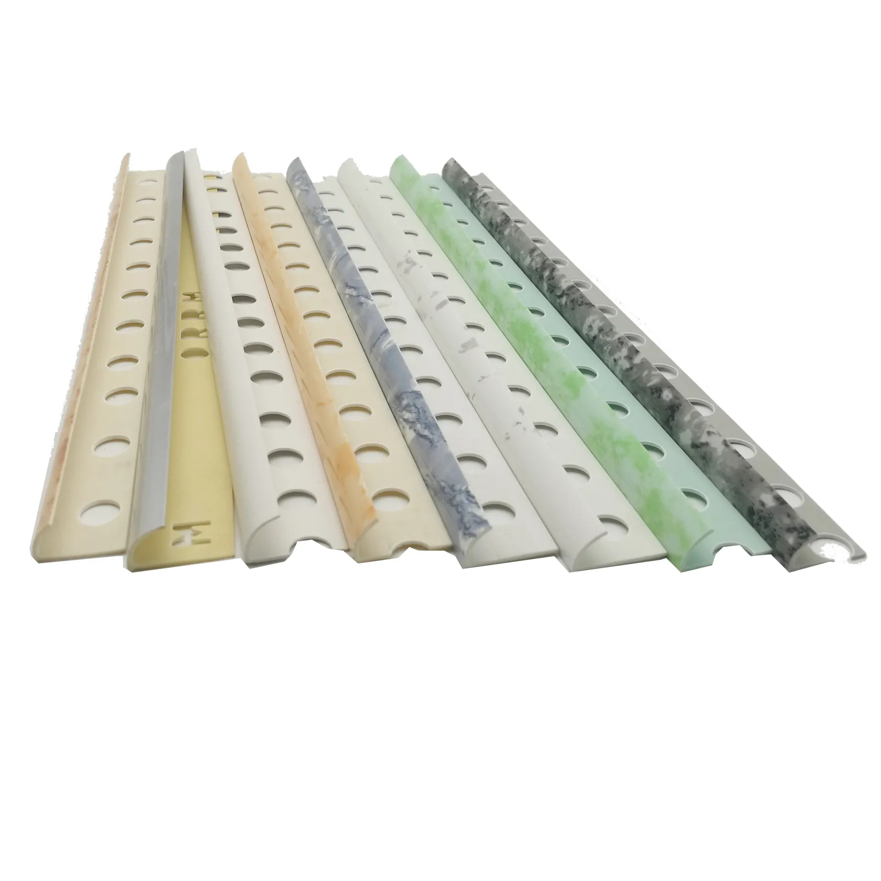 10 millimetri PVC aperto di piastrelle di ceramica di assetto angolo piastrelle trim angolo trim