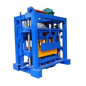 Máquina manual estándar para fabricar ladrillos, máquina para fabricar ladrillos QTF40-1, equipo para fabricar bloques huecos de hormigón - Product Image 2