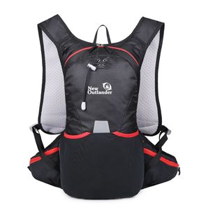 Sac à dos de cyclisme 12l imperméable en polyester, sac d'hydratation pour vélo, sac à dos pour la randonnée quotidienne, la course à pied, le vélo, le cyclisme - Product Image 6