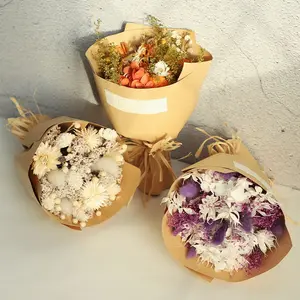 New Design Mini Dried Flower Dehydrated Natural Dried Flowers Bouquet