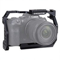 Cage pour appareil photo R6 Mark II, entièrement en aluminium, compatible avec la prise de vue horizontale et verticale, multi-interface