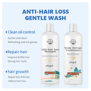 Lidercare – Kit de shampoing <span class=keywords><strong>et</strong></span> après-shampoing, deux ensembles, pour la croissance des cheveux, hydratant, pour améliorer le séchage des cheveux, pointes fourchues, Anti-chute - Product Image 2