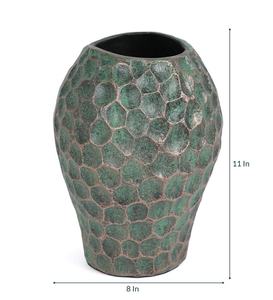 Nuevo jarrón de aluminio antiguo verde estilo de granja florero de Metal rústico cubo jarrón maceta cubo contenedor boda hogar jardinería - Product Image 3