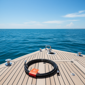 Kit de tuyau hors-bord Vevor 20 pieds TPEE, tuyau de direction hydraulique pour bateau, pièce de rechange pour système de direction marine - Product Image 2