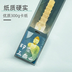 Folding Plastic <b>Box</b> Transparent Custom Logo Gift Packaging For <b>Pens</b> Business Gifts Single PVC With Paper Card - Product Image 1