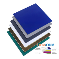 Materiales de Construcción ACP, Fácil Instalación, Múltiples Colores, Lámina ACM Impermeable de 4 mm, Paneles Compuestos de Aluminio Alcobond
