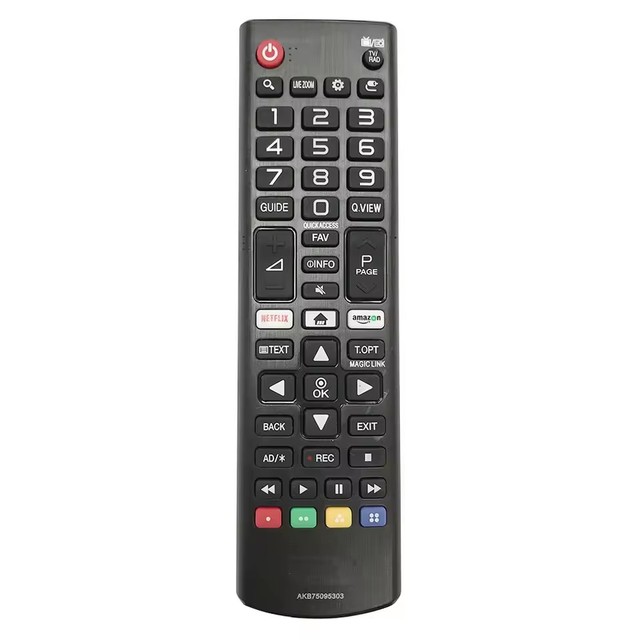Universal AKB75095303 Fixed Plastic ABS Replacement Remote Control for L-G Smart LCD LED OLED UHD TVs 49UJ6300 55UJ6300 55LJ550M