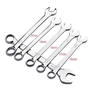 Kotak kunci pas krom Vanadium 6-85mm, kunci pas kombinasi ujung terbuka, alat pegangan untuk alat reparasi badan otomatis - Product Image 5