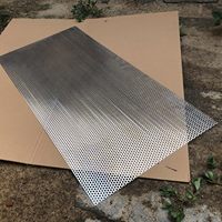 Lámina Metálica Microperforada de Acero Inoxidable 304, Malla de Orificios Ultra Pequeños para Filtro, Rejilla de Altavoz, Aplicaciones Acústicas