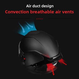 Casco <span class=keywords><strong>de</strong></span> Motocicleta Integral Marca RNG con Doble Visera y Alerón Grande GB811-2022A Certificado - Product Image 4