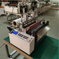 Machine de découpe et de scellage entièrement automatique intégrée pour sacs de stérilisation médicale en PE/PVC, machine de fabrication de sacs par pressage à chaud