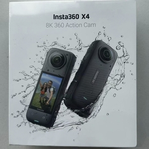 Caméra Insta360 X4 étanche et anti-tremblement, vidéo grand angle 4K, autonomie de 135 minutes, édition IA sportive, stabilité - Product Image 1