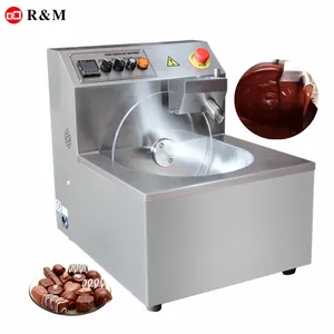 5kg çikolata tavlama endüstriyel makinesi tepsisi machin 8kg fabrika satış çikolata tavlama/kalıplama/melti makinesi kullanılan satılık