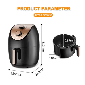 Circulation de l'air Chaleur uniforme 4L 1200W <span class=keywords><strong>Huile</strong></span> saine <span class=keywords><strong>Sans</strong></span> Poulet Bouton mécanique électrique <span class=keywords><strong>Friteuse</strong></span> à air - Product Image 6
