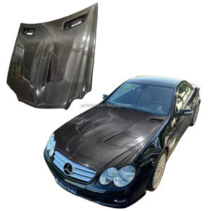 Capot en fibre de carbone perforé Mercedes-Benz SL R320 pour les modèles <span class=keywords><strong>SL350</strong></span> SL550 - Product Image 1