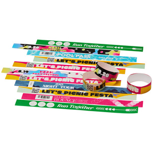 สายรัดข้อมือ Tyvek ทนทาน สีสันสดใส แบบแยกชิ้น ขนาด 25 มม. (1 นิ้ว) สำหรับงานอีเว้นท์ - Product Image 1