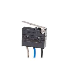 Unionwell 3 웨이 1A 125V 스위치 마이크로 켜기 마이크로 스위치 블레이드 엔드 스톱 마이크로 스위치 소형 마이크로 리미트 스위치 - Product Image 2