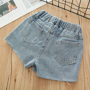 Pantalones Cortos de Mezclilla para Niñas, Estilo Coreano, Nuevo Modelo, Venta al Por Mayor Directo de Fábrica en China - Product Image 2