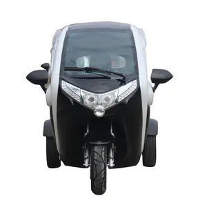 Onebot-triciclo eléctrico de alta gama para adultos, triciclo motorizado de pasajeros con cabina, AERA-414