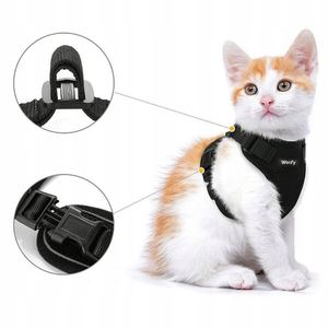 HARNAIS DE MARCHE SANS PRESSION PROFESSIONNEL RÉGLABLE POUR LAISSE DE CHAT XS - Product Image 2