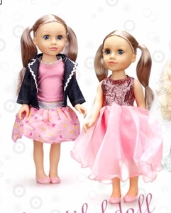 ตุ๊กตาวินิลนุ่มขนาด 18 นิ้ว รุ่นใหม่ ขายส่ง ตุ๊กตาสาวสวย สำหรับเล่นบทบาทสมมติ บรรจุกล่อง ของขวัญปีใหม่ - Product Image 5