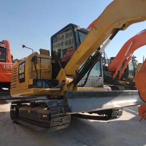 Excavadora de orugas mini Caterpillar 305.5E2 (95% nueva) con orugas de goma y garra, excavadora agrícola usada en venta - Product Image 6