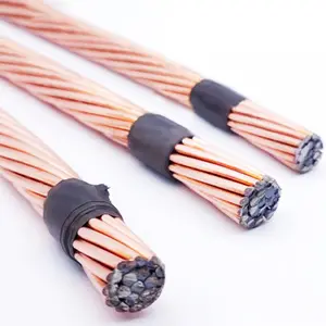 Copper clad steel wire ccs wire lightning protection CCS earth wire with customized dimensions