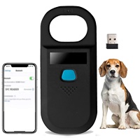 Escáner Universal de Microchip para Mascotas, Lector de Microchip