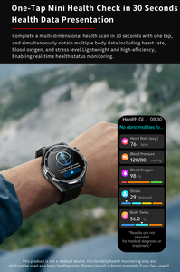 สมาร์ทวอทช์ F240 ตรวจวัดคลื่นไฟฟ้าหัวใจ (ECG) วิเคราะห์องค์ประกอบร่างกาย วัดออกซิเจนในเลือด ตรวจวัด HRV รองรับโหมดกีฬามากกว่า 150 โหมด หน้าจอ HD ขนาด 1.55 นิ้ว เพื่อการ<span class=keywords><strong>จัดการ</strong></span>สุขภาพ - Product Image 6