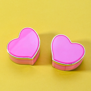 Bao Bì Mỹ Phẩm Nhựa Hình Trái Tim Bóng Mắt Bảng Màu Mắt Lớn Bóng Chảo Cho Mỹ Phẩm Đóng Dấu Công Nghiệp Sử Dụng - Product Image 3