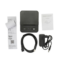 Imprimante thermique de reçus portable mini 58 mm ODM/OEM pour bureau POS58, supermarché, stock, garantie 1 an