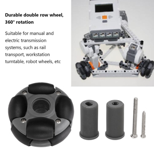14108 LEGO รองรับ OMNI WHEEL mindstorm NXT ขนาด48มม. เข้ากันได้กับ OMNI WHEEL มักใช้ในตลาดอุตสาหกรรม - Product Image 3