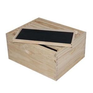 2022 Hot sale Langstroth Deep bee hive box plus 10 frames and 10 plastic foundation sheets