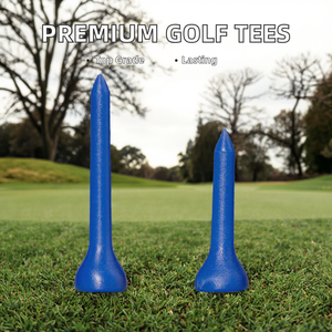 Tee da Golf in Plastica Leggera Ecologica di Alta Qualità 36mm/49mm, Durevoli e Stabili sul Green - Product Image 2