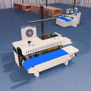 Mini-scelleuse électrique horizontale continue F900M pour sachets de café, chips, feuilles d'aluminium, sacs en plastique, machine à sceller le papier - Product Image 4