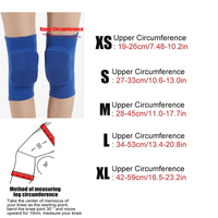Genouillères de sport pour enfants, protection en éponge épaisse pour le volley-ball, le football, le roller, la danse, en nylon pour la protection sportive