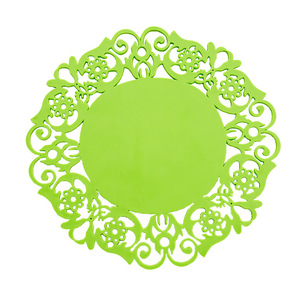 Cuisine résistant à la chaleur plats <span class=keywords><strong>de</strong></span> casserole porte-casseroles personnalisé Silicone dentelle en relief napperons <span class=keywords><strong>de</strong></span> <span class=keywords><strong>table</strong></span> <span class=keywords><strong>plat</strong></span> napperons - Product Image 5