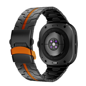 Correa de <span class=keywords><strong>acero</strong></span> inoxidable de titanio para Samsung Galaxy Watch Ultra 2025 Correa para Galaxy Watch Ultra 7 47mm Pulsera Correa de reloj - Product Image 4