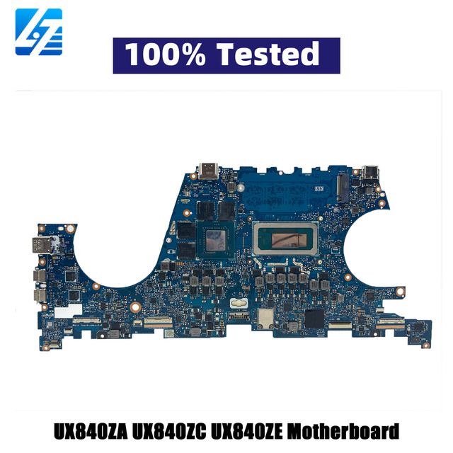 UX8402ZE Laptop Motherboard for ASUS UX8402 BX8402ZA BX8402ZE RX8402ZE UX840ZA UX840ZC UX840ZE Mainboard With 10th Gen I3 I5 I7