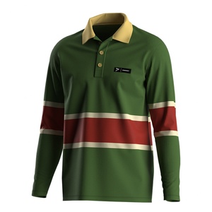 Polo de rugby ultra confortable et léger, col classique, matière respirante, idéal pour l'entraînement et les voyages - Product Image 3