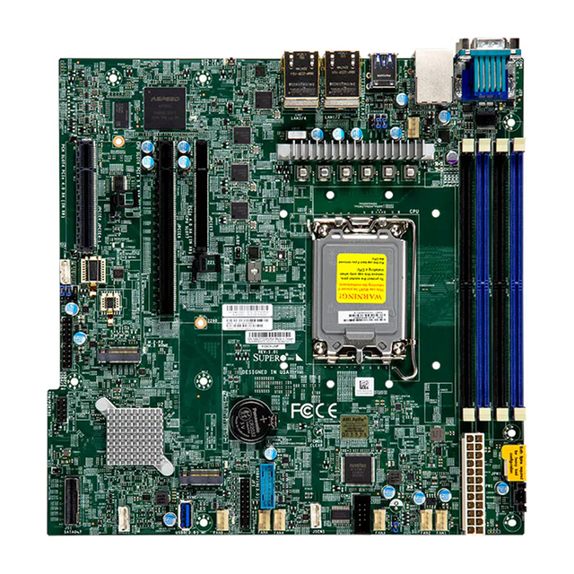 MBD-X13SCH-LN4F/F Micro-ATX Server Motherboard With Single Socket LGA-1700(SocketV0)Intel C266,DDR5 Support New Fast Delivery Go
